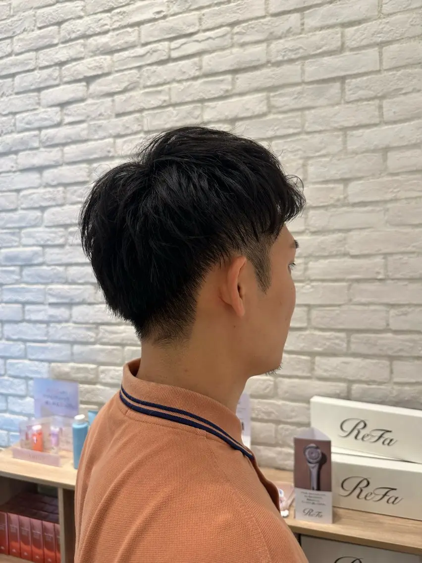 メンズ カット パーマ Ash中目黒 森田みなみのヘアスタイル