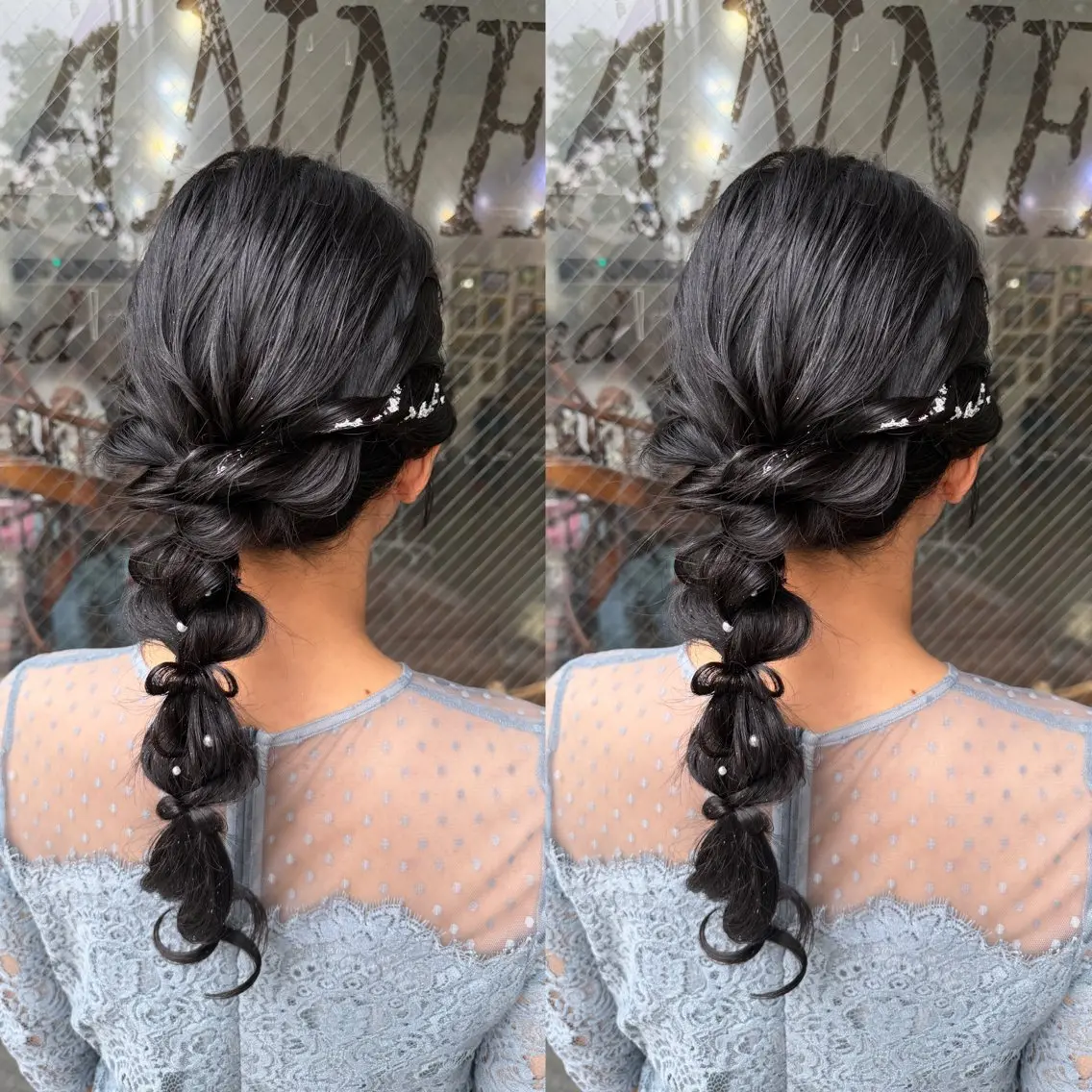 ロング ヘアアレンジ ヘアセット パーマ/レイヤー /ハイライト/AOIのヘアスタイル