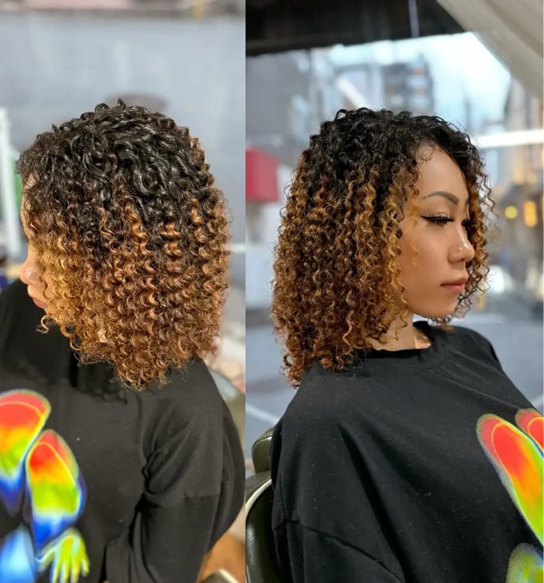新生活応援ミニモ割🉐スパイラルパーマ👩🏽🦱✨細かめ(カット込み)の写真