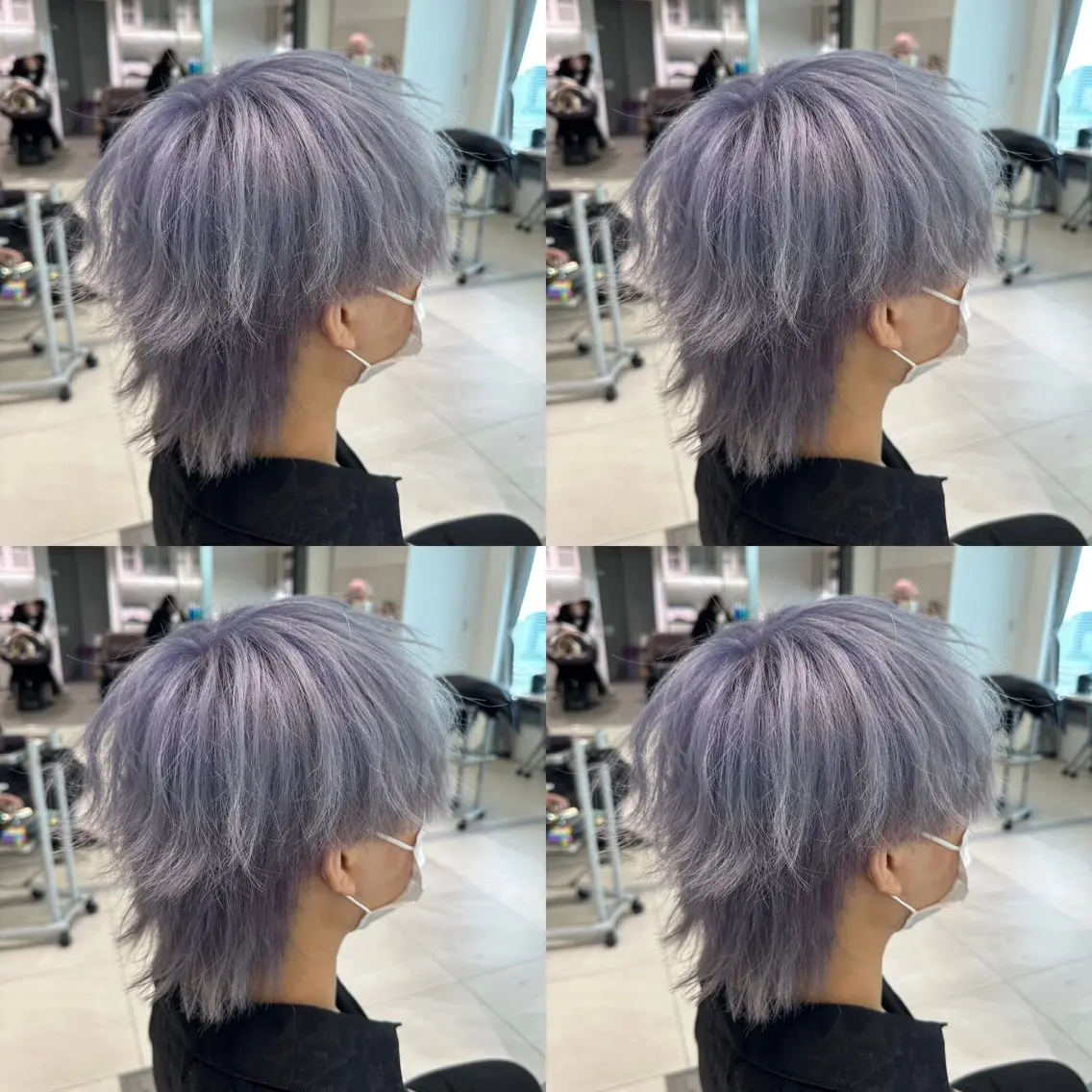 ショート カラー ヘアアレンジ メンズ 💎韓国レイヤー× 髪質改善ゆうま💎のヘアスタイル