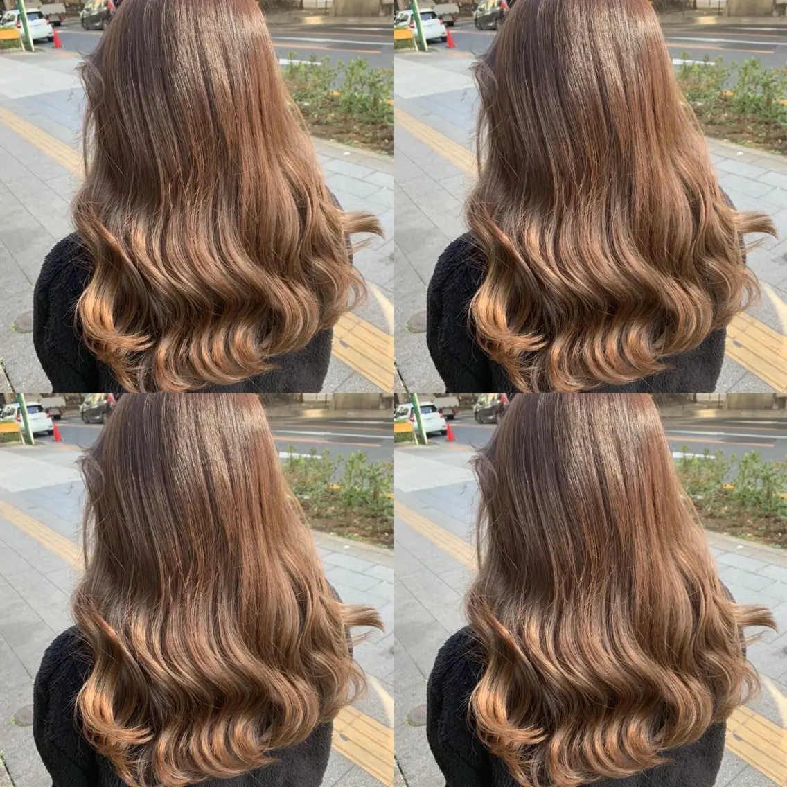 ロング カラー ベージュカラー ミルクティーベージュ 髪質改善 韓国風ヘア カット ヘアカラー トリートメント 店長✨髪質改善✖️ 透明感カラー／純大のヘアスタイル