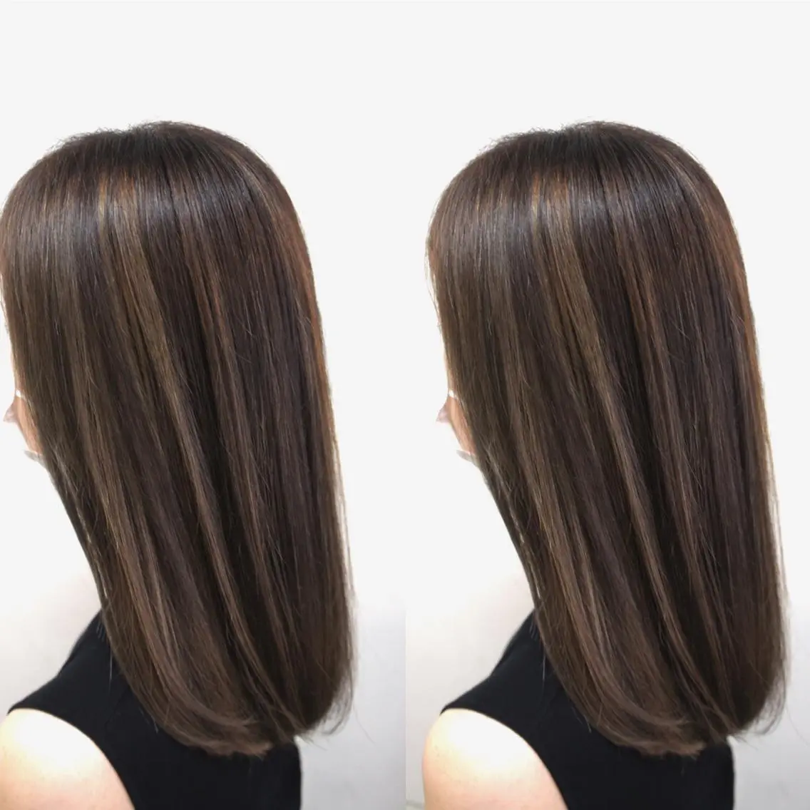 セミロング 山本 茉希のヘアスタイル