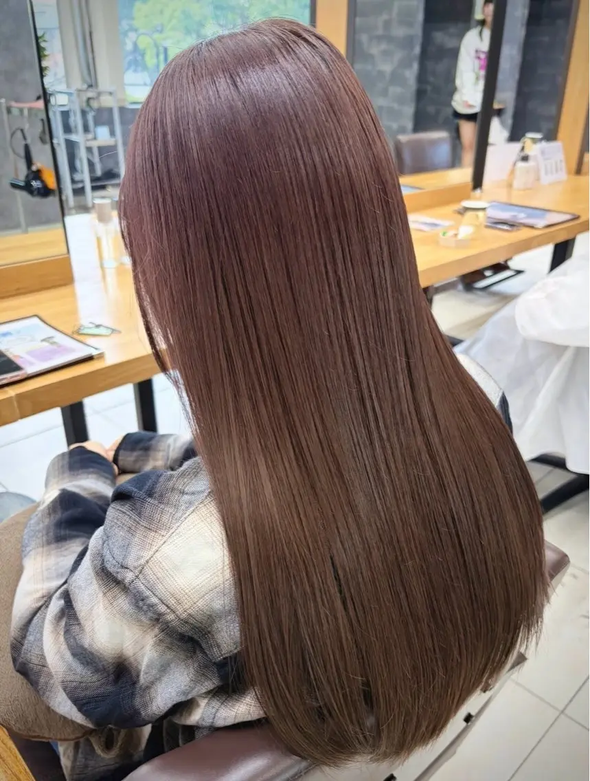 ロング カラー トリートメント 平野 凛のヘアスタイル