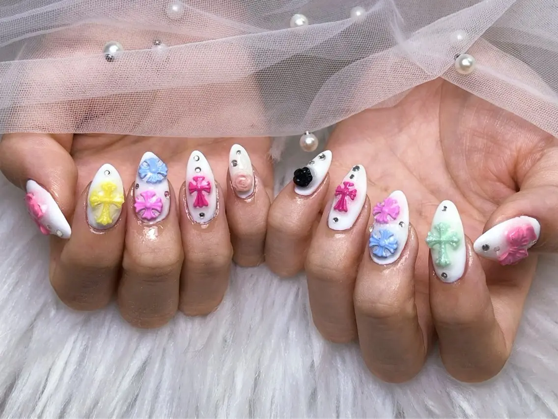 ネイル lucky nail 歌舞伎町のネイルデザイン