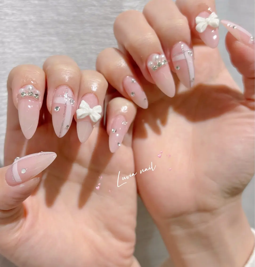 ネイル ハンドネイル 🧸Luvia nail✨のネイルデザイン