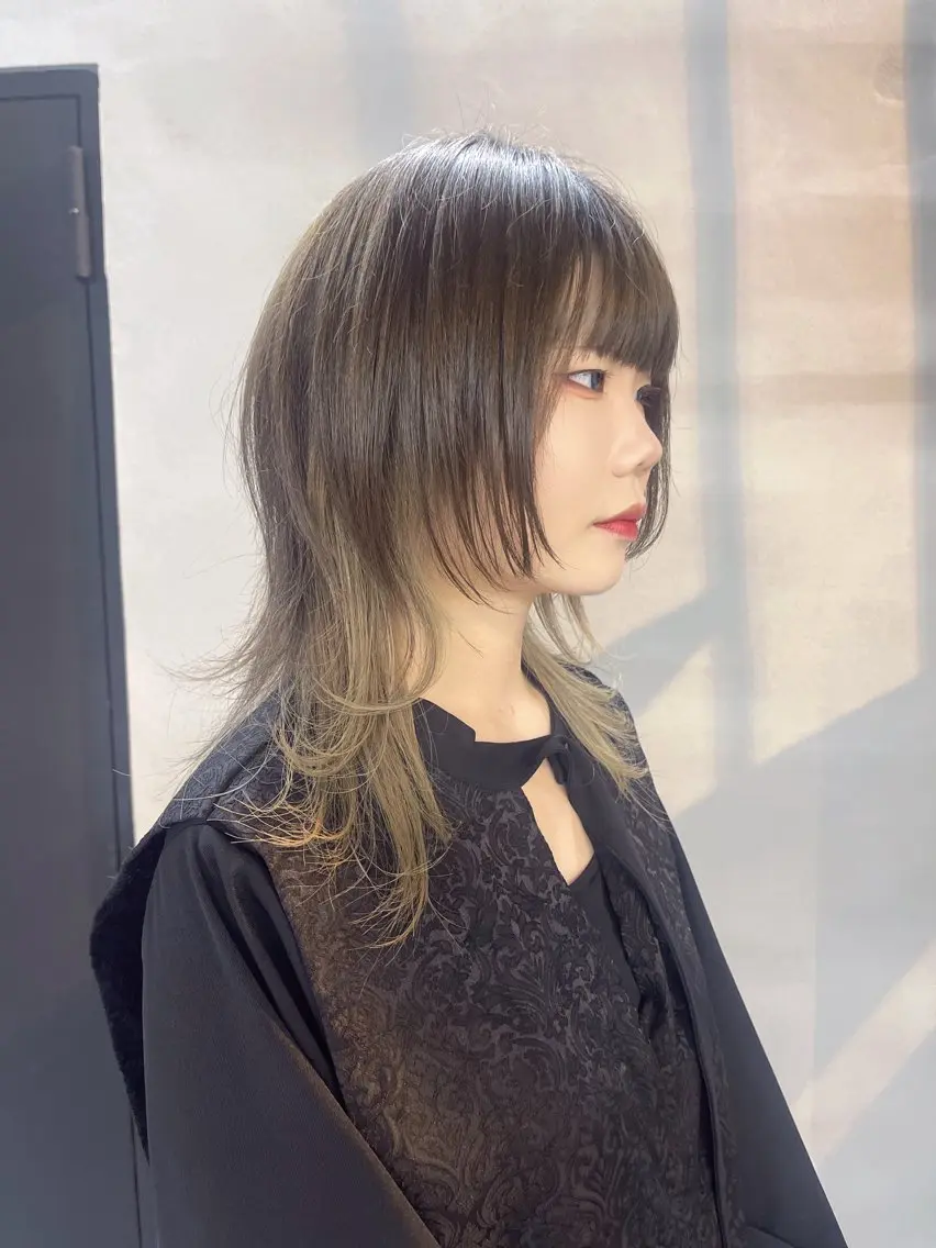 【💎骨格補正で小顔に】カット(ウルフ/レイヤー/ハッシュカット/ショート/メンテナンスも)の写真