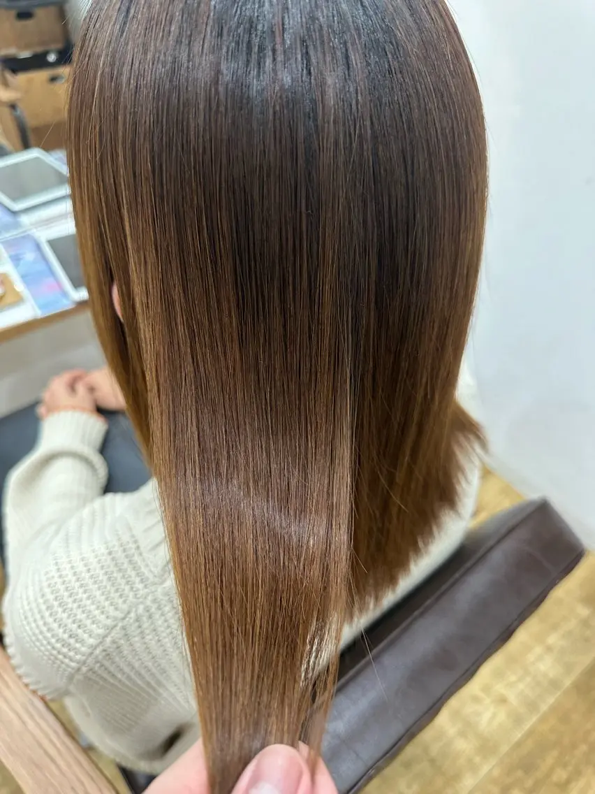 カット 縮毛矯正 トリートメント 髪質改善 💎ASUKAのヘアスタイル