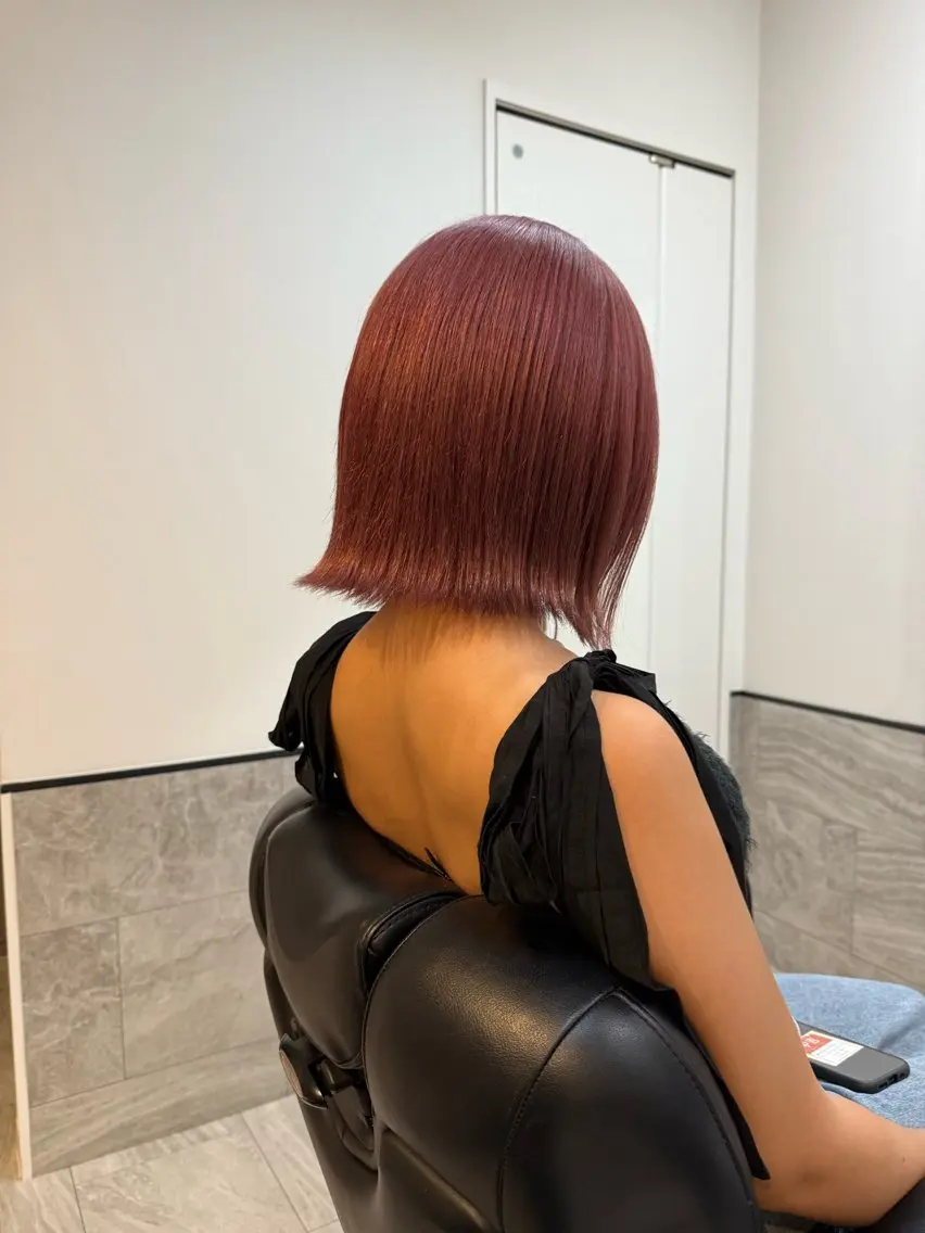 カラー ハイトーン✨髪質 改善🌈🫧RYOのヘアスタイル