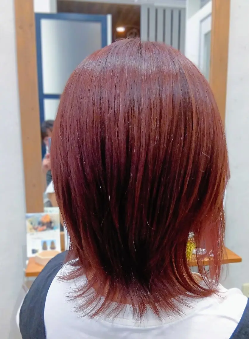ミディアム 髪質改善 salon セキグチのヘアスタイル