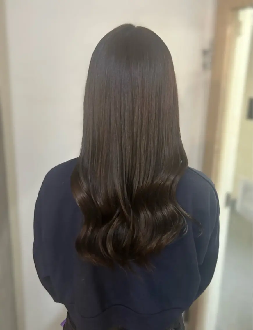 ロング オオニシ オト☁️のヘアスタイル