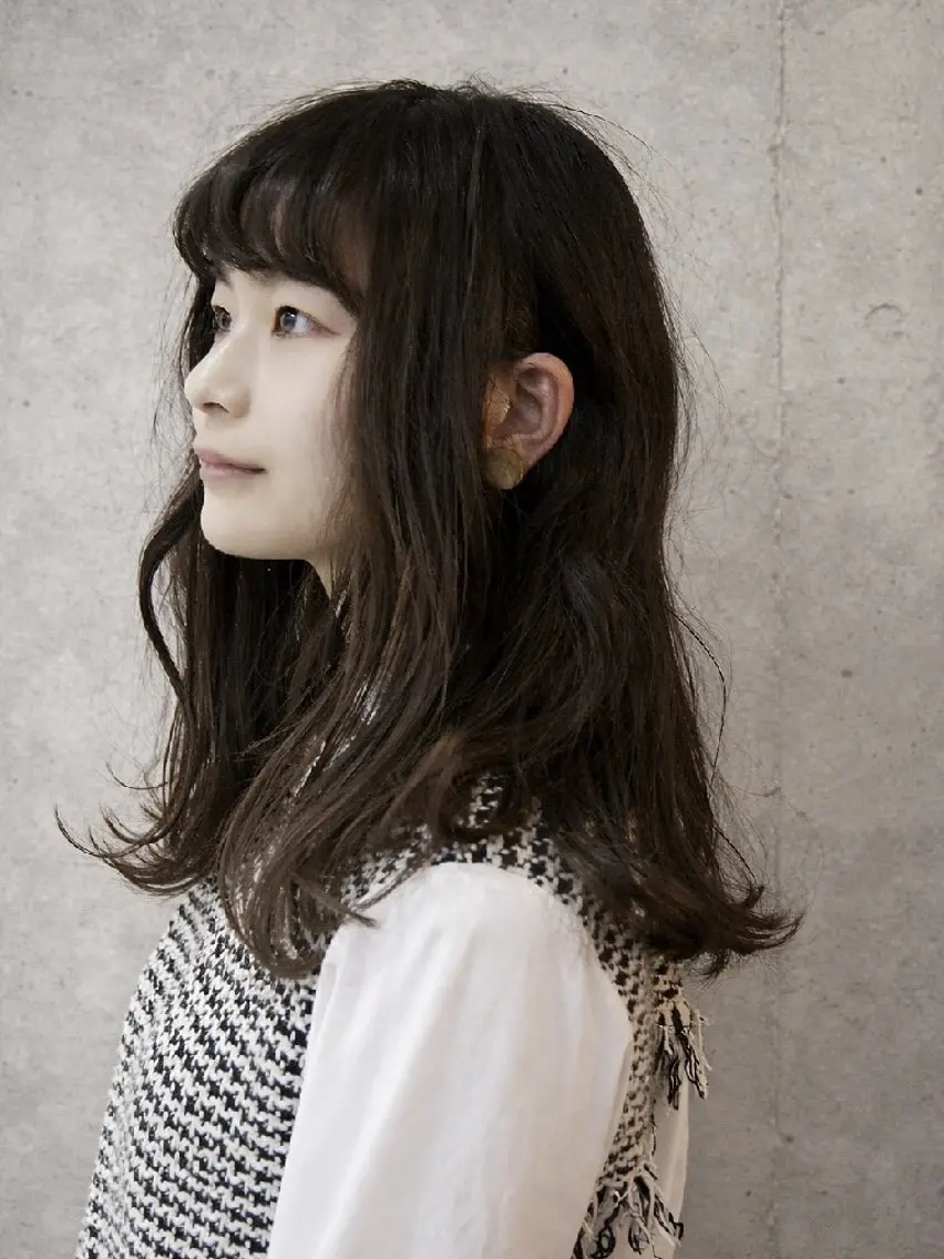 ミディアム パーマ ミディアムパーマ カット パーマ トリートメント terra✂️川嶋 大輔のヘアスタイル