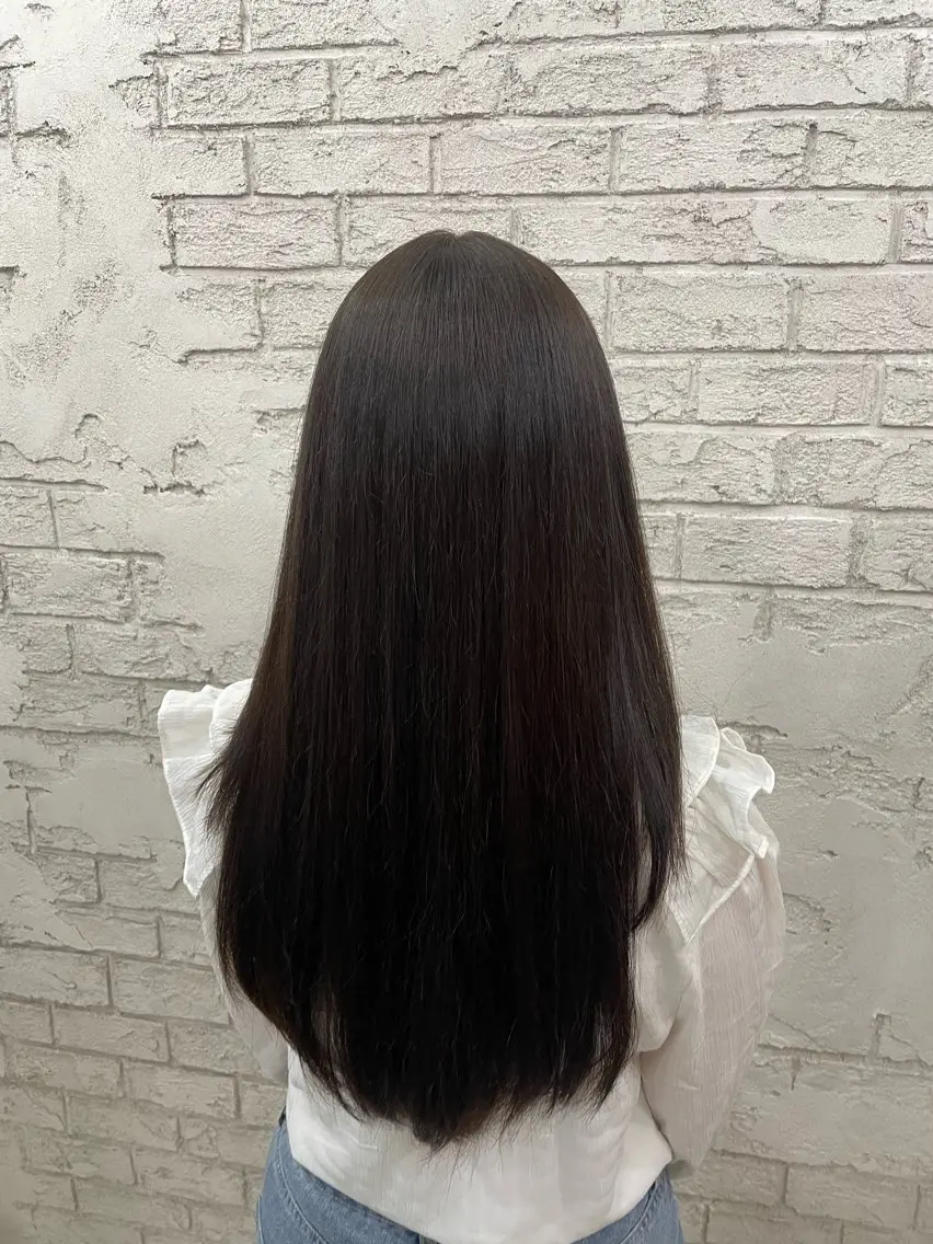 ロング カラー ヘアカラー 縮毛矯正 メイク指名NO1りこ カットモデル募集中のその他イメージ