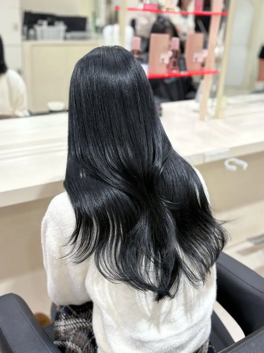 ロング カラー ヘアアレンジ 💟RINNA 艶カラー💟のヘアスタイル
