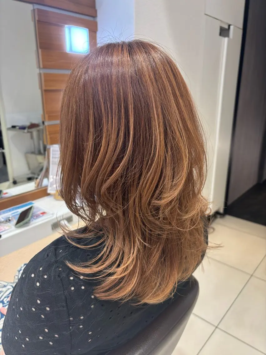 ロング 💎【ちゅるんカラ ー】あいみ💎のヘアスタイル