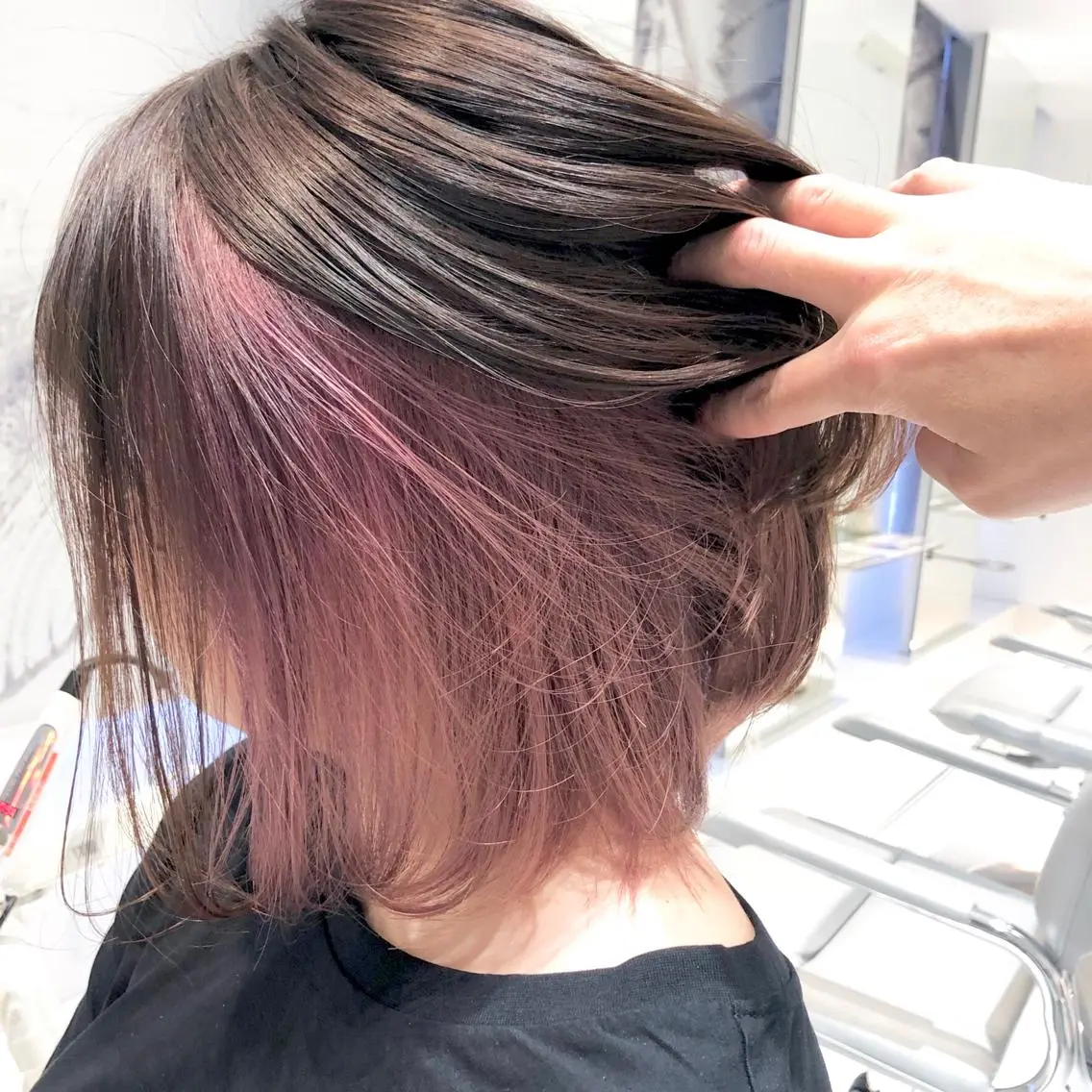 ショート カラー レイズ 立川のヘアスタイル