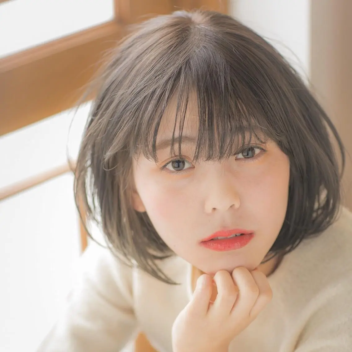 ショート カラー ヘアアレンジ 美艶ボブ イシイのヘアスタイル
