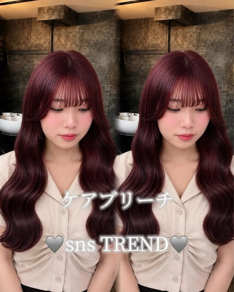 ロング カラー ヘアカラー 🫧そあん🫧大宮 カットモデル様募集中のヘアスタイル