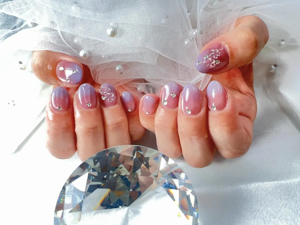 ネイル グラデーション ハンドネイル Bijou Nails 有真のネイルデザイン