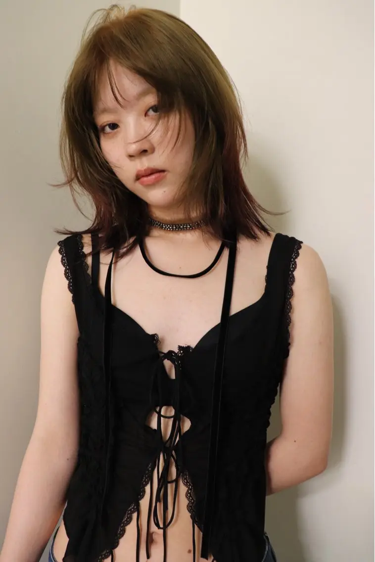 カラー nappe🐏 栄／矢場町のヘアスタイル
