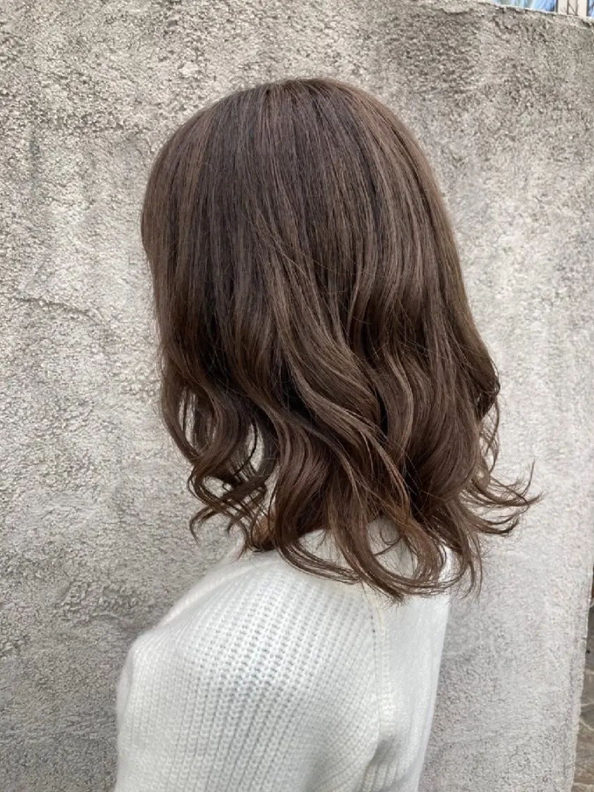 ミディアム 古橋 瑞希のヘアスタイル