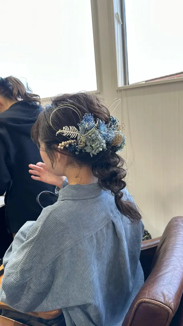 ヘアアレンジ ヘアセット 村田 菜摘のヘアスタイル