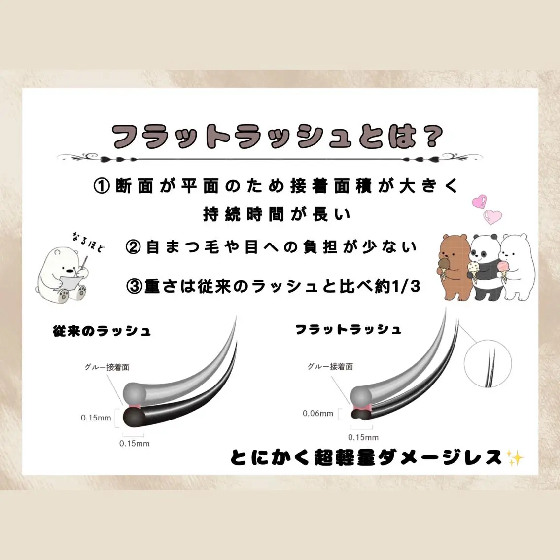 マツエク・マツパ マツエク mil❤︎ Kahoのマツエク・マツパデザイン