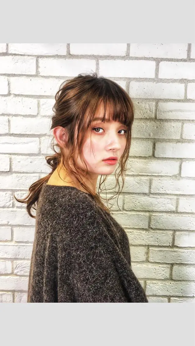 ❣️初回限定❣️前髪カット&透明感MAXカラー&水分トリートメントの写真