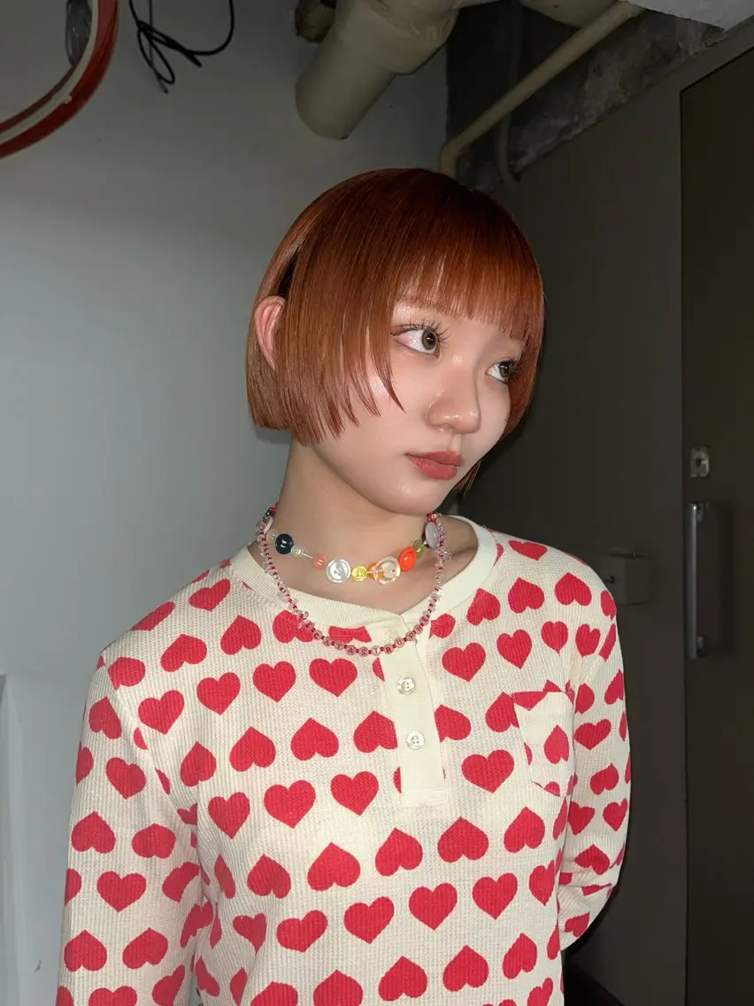 似合わせボブカットの写真