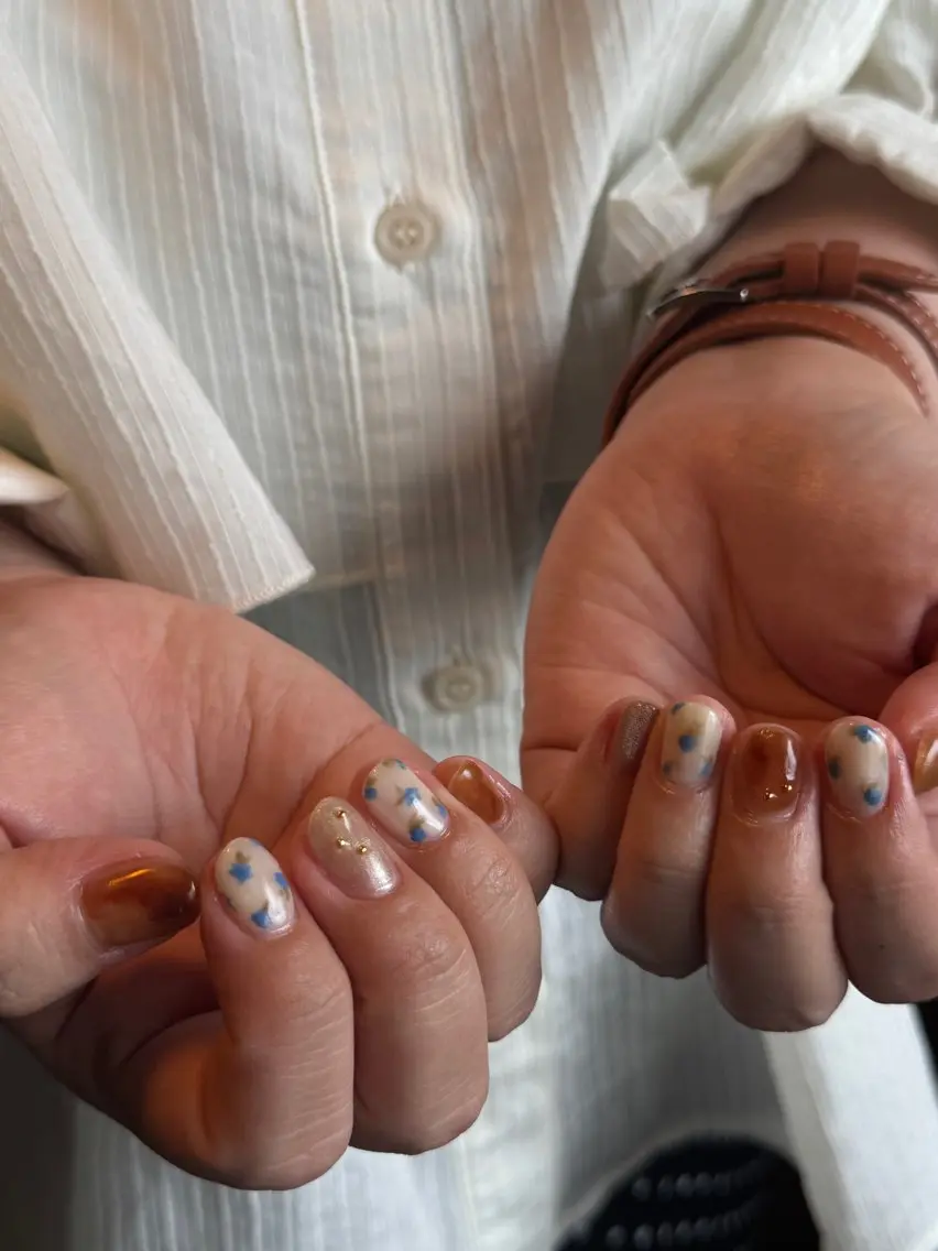 ネイル ハンドネイル Fuzzy nail ネイリスト:Fuuのネイルデザイン