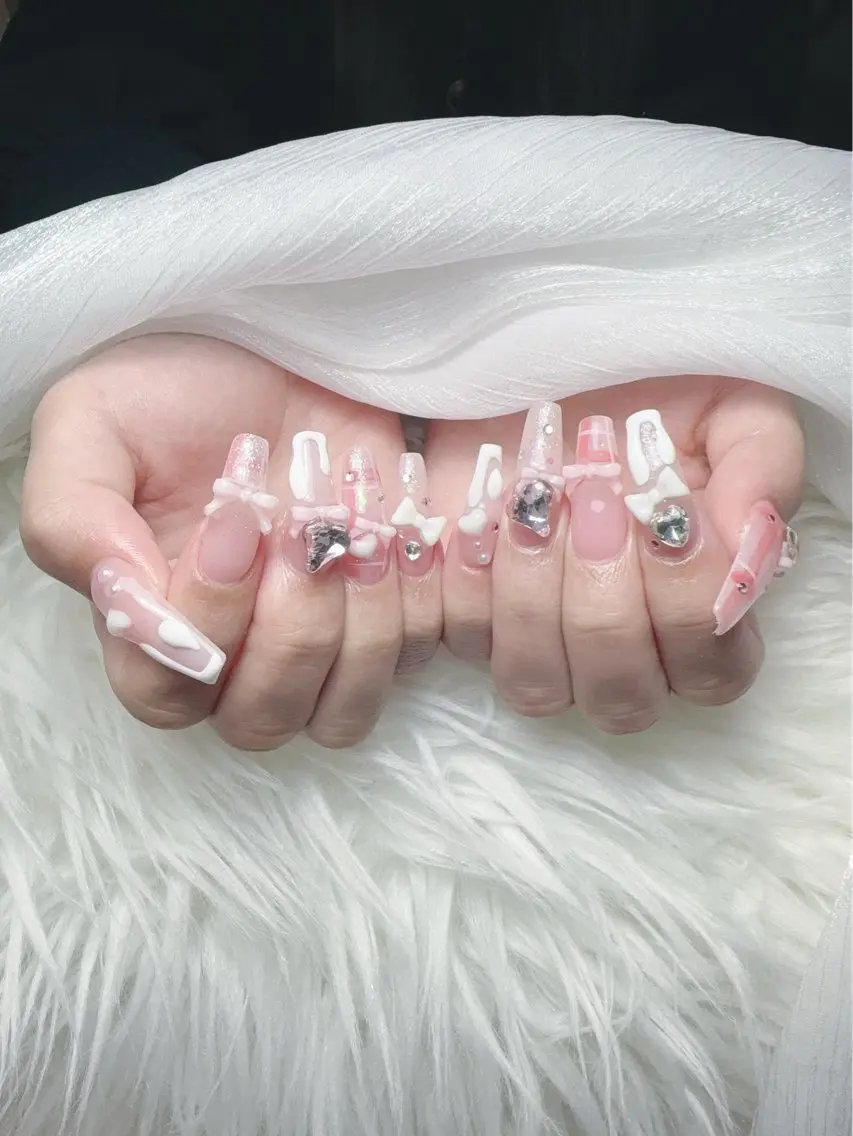 K.bi_nail ネイル長さ出し専門店のネイルデザイン