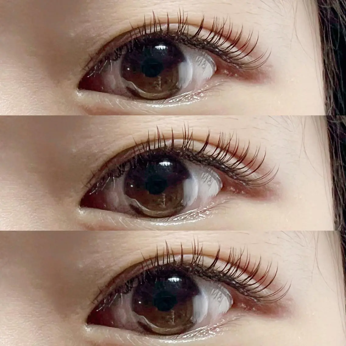マツエク・マツパ 目尻長め eyelash omemeのマツエク・マツパデザイン