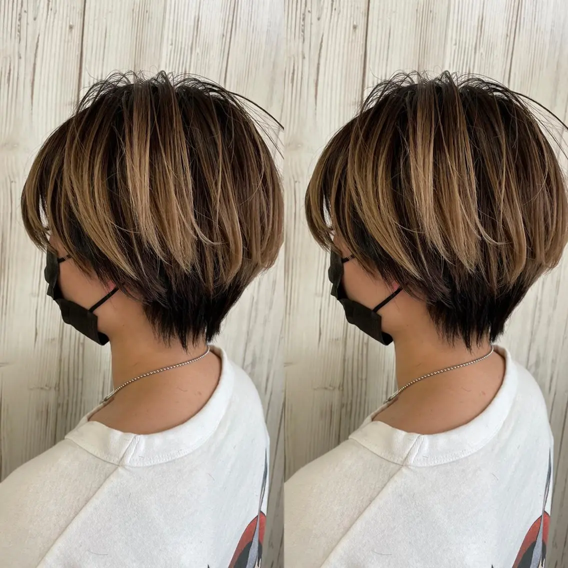 ショート カット トリートメント ヘッドスパ ヘアサロンオスカー 岸和田蛸地蔵店のヘアスタイル