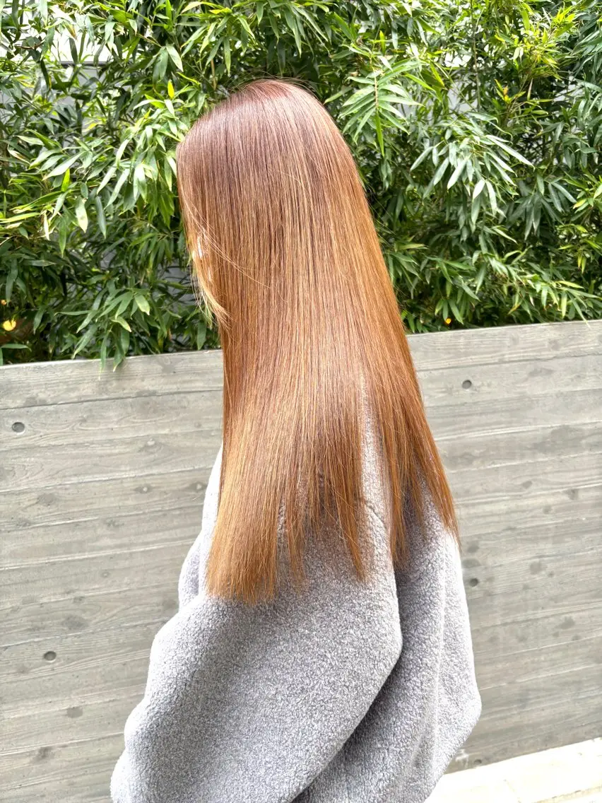 ロング カラー ベージュカラー 透明感カラー 髪質改善 トリートメント カット ヘアカラー トリートメント ヘッドスパ HIYOSHI　✂︎ 艶髪職人のヘアスタイル
