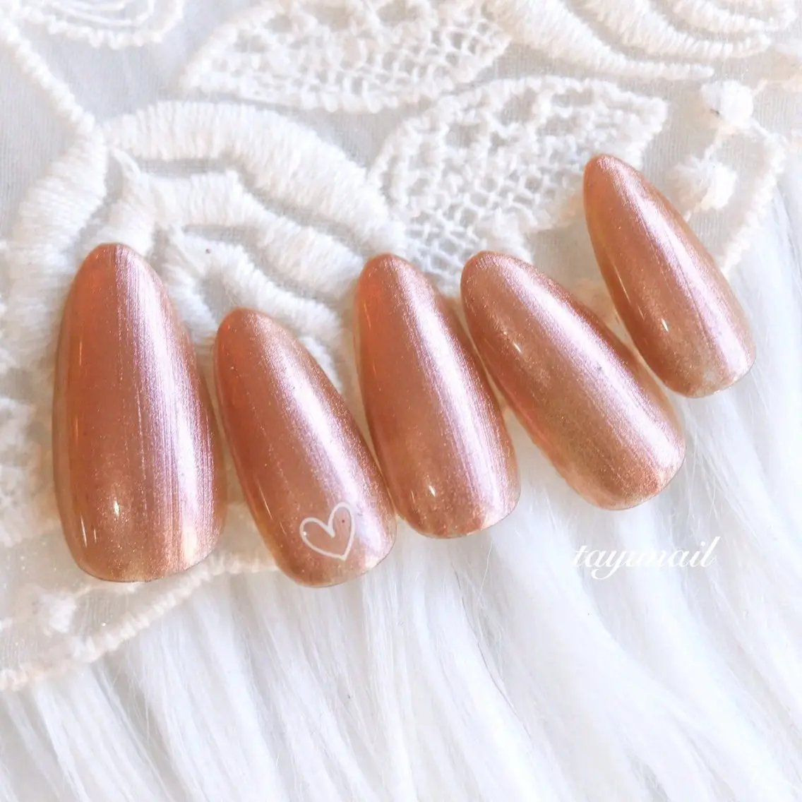 ネイル アートネイル ジェルネイル パラジェル シンプルネイル ハンドネイル ネイルサロン 【たゆnail】のネイルデザイン