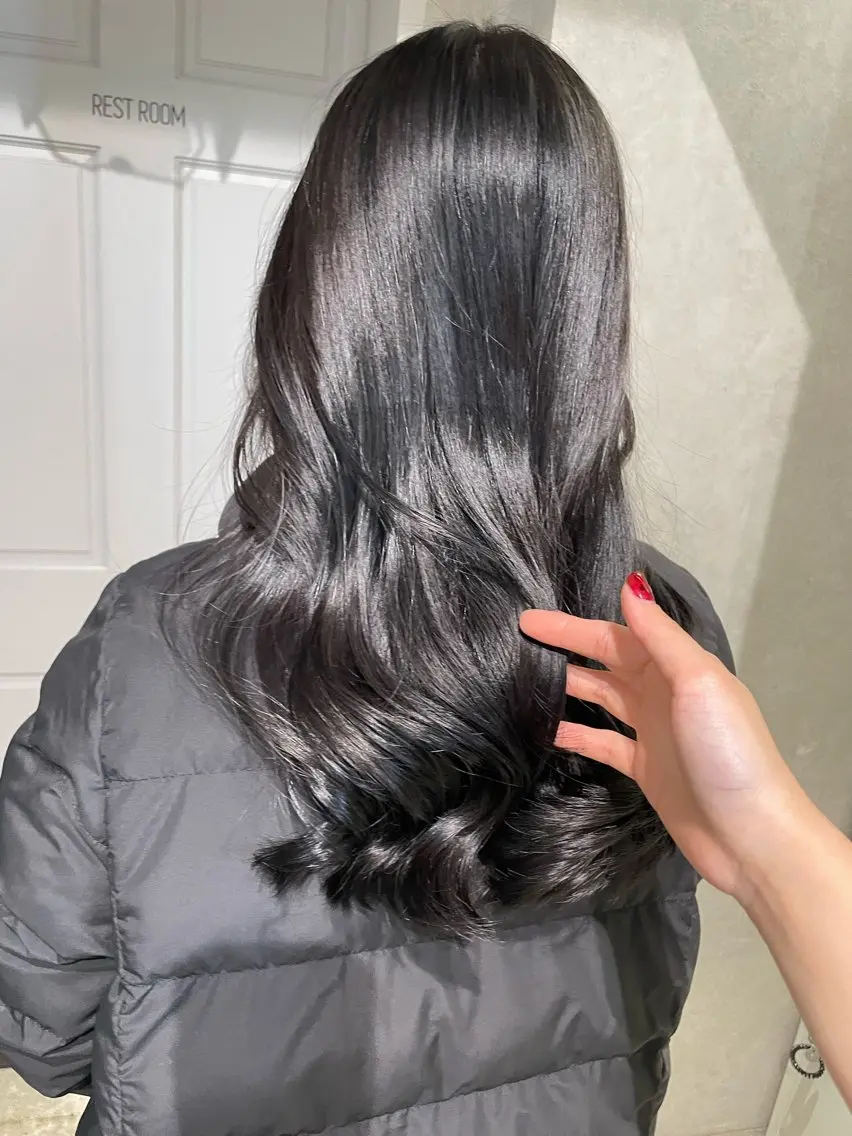 カラー ヘアカラー ナチュラル透明感🌱 小山美樹子のヘアスタイル