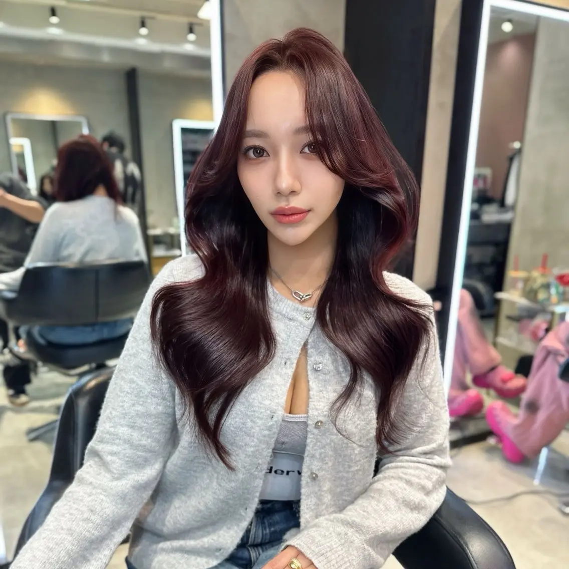 ロング カラー カット ヘアカラー トリートメント 色気ヘア💄 TAKAHIROのヘアスタイル