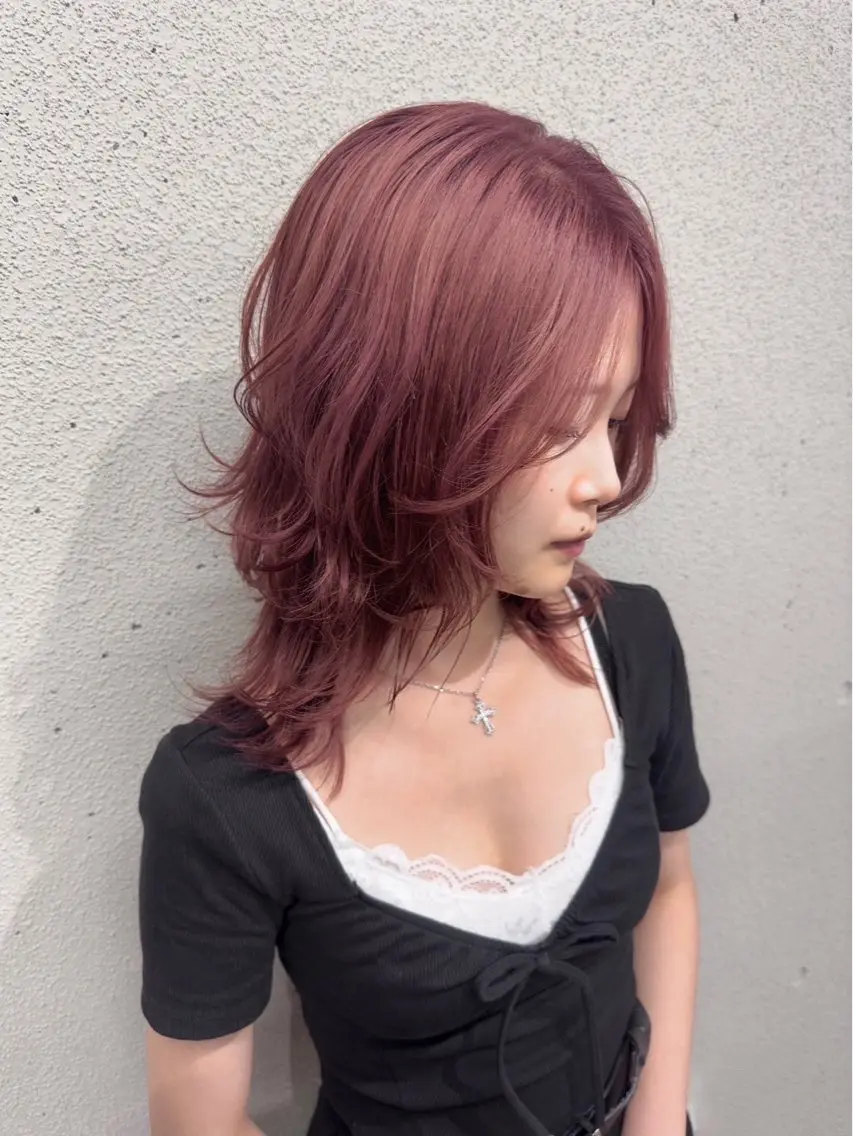 カラー well 那須🦭✨️のヘアスタイル
