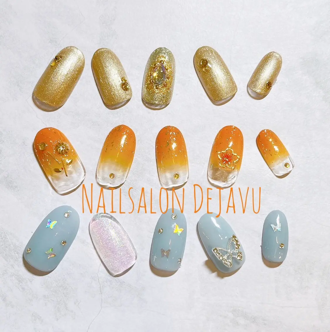 ネイル アートネイル シンプルネイル ハンドネイル Nail salon Dejavu 🌿のネイルデザイン