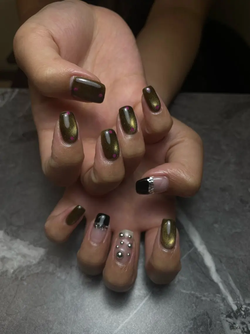 ネイル ハンドネイル nail salon 3🌞越谷のネイルデザイン