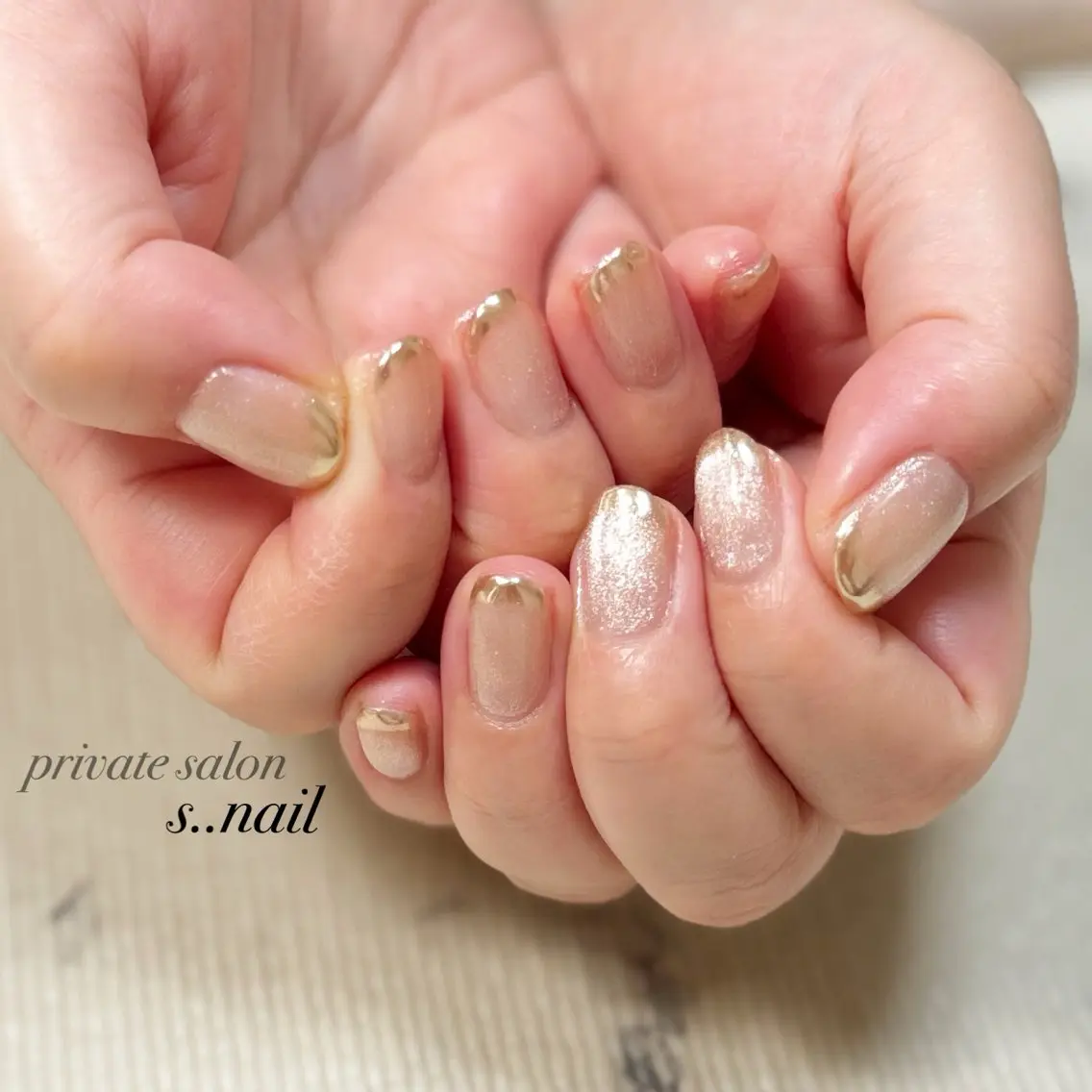 ネイル フレンチネイル ミラーネイル ハンドネイル フットネイル s..nail / MORITAのネイルデザイン