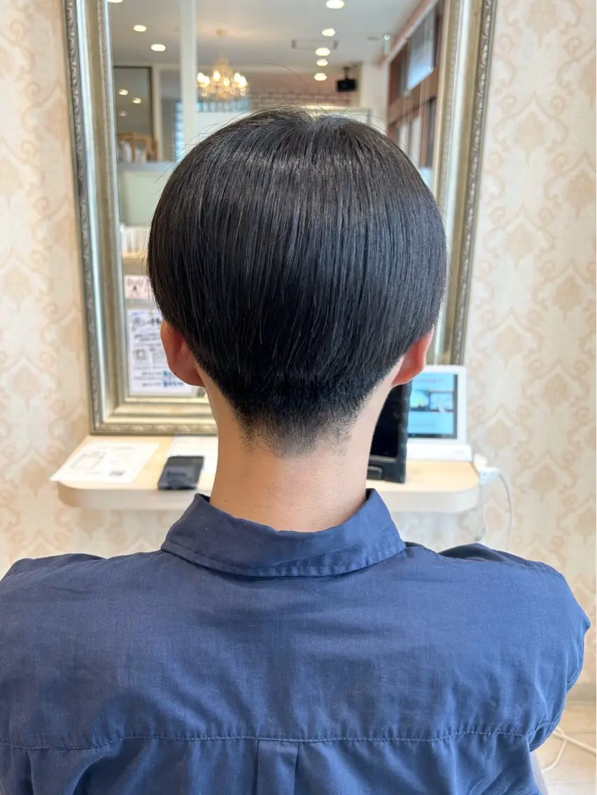 ショート メンズ カット 縮毛矯正 🍓後藤 はるな🍓のヘアスタイル