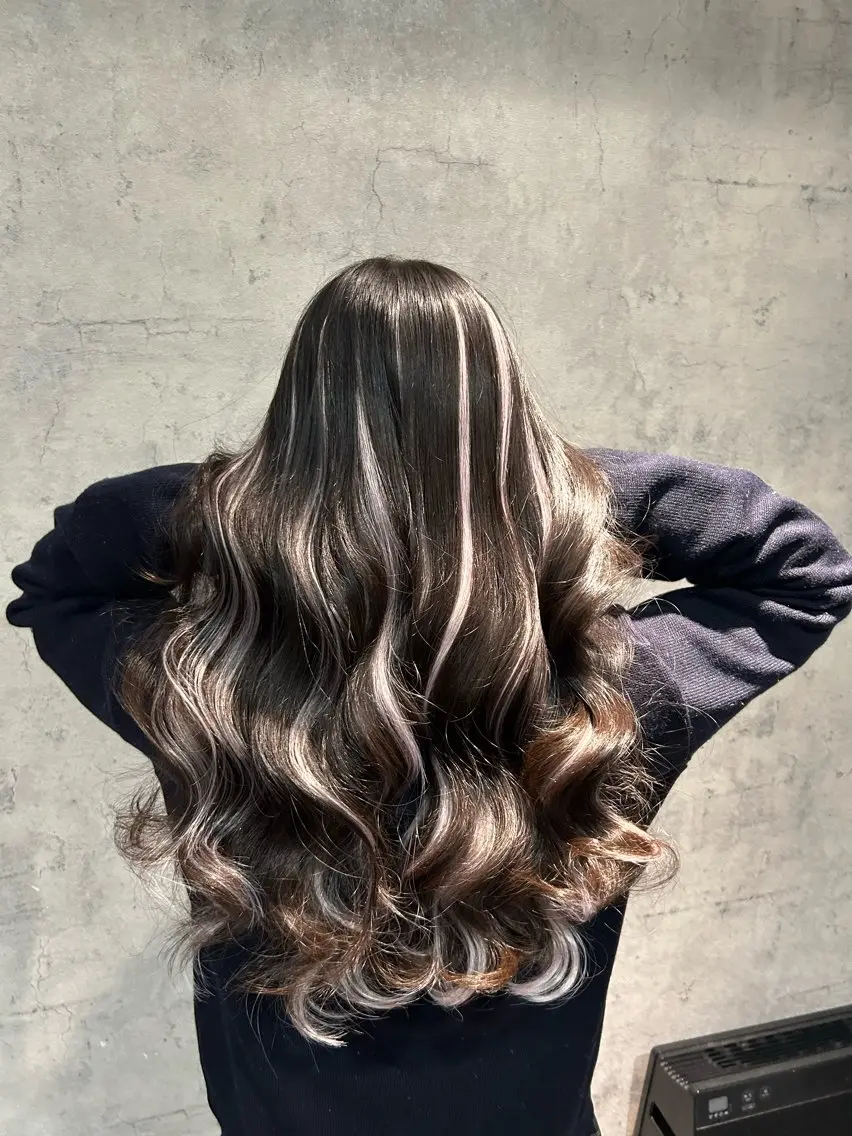 ロング カット エクステ エクステ×ハイトーン 🌈KEISUKEのヘアスタイル