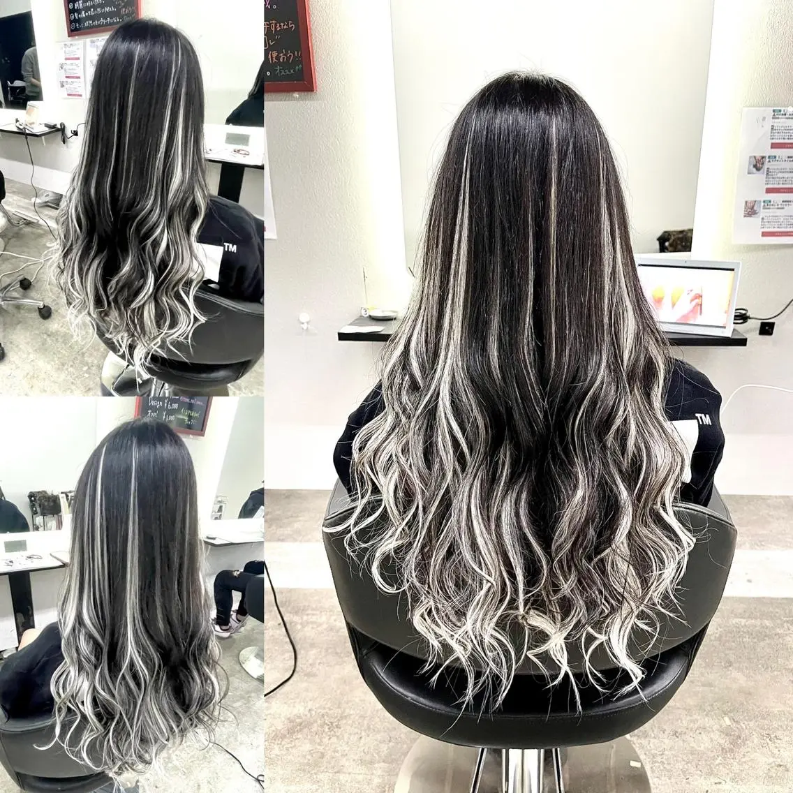 【💙透明感カラー&高品質シールエクステ60枚💙】♦️レイヤースタイル対応‼️の写真
