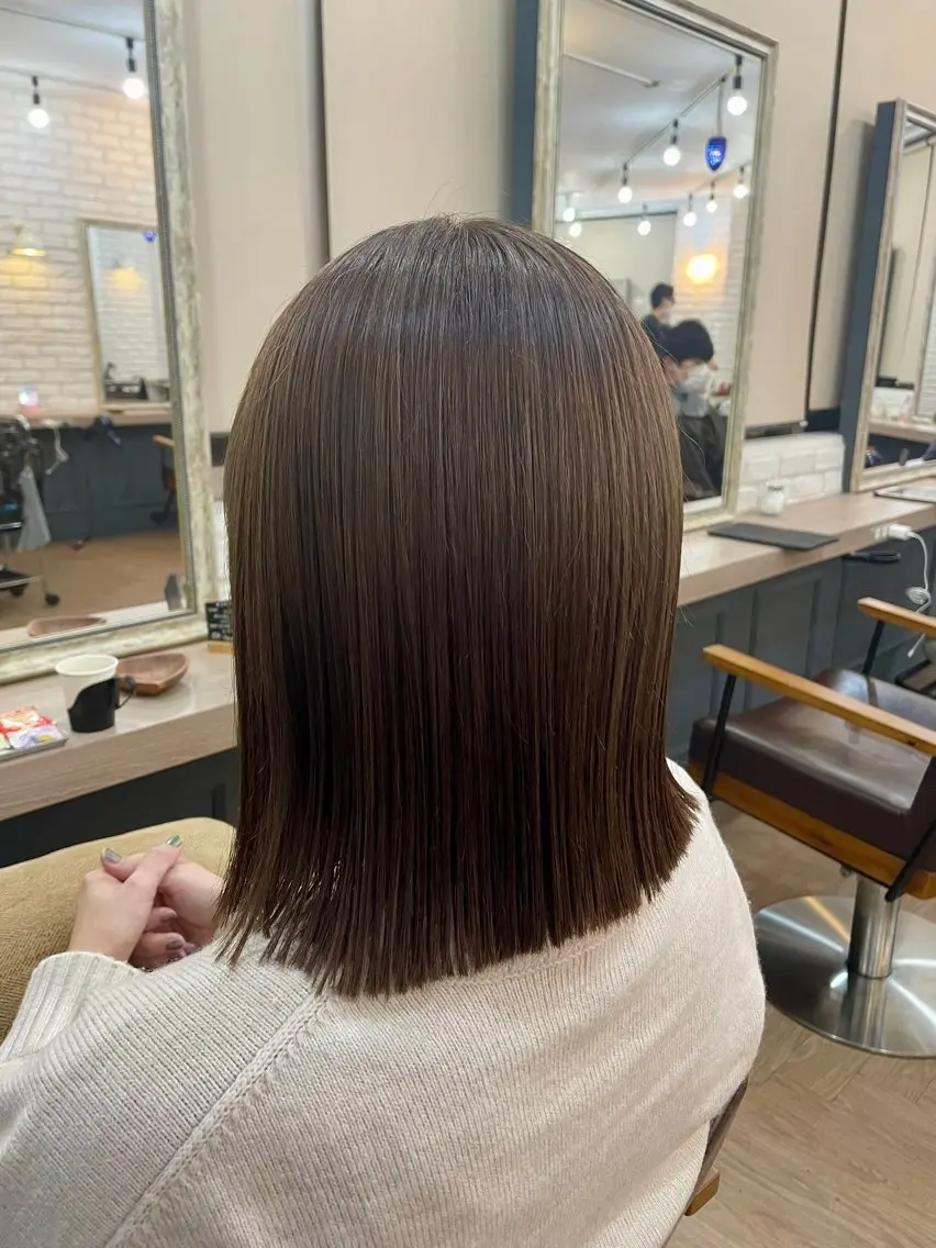 ミディアム カラー ハイライトカラー ハイライト カット ヘアカラー トリートメント 【マンツーマン接客】 ✂︎🟡酒井司🟡のヘアスタイル