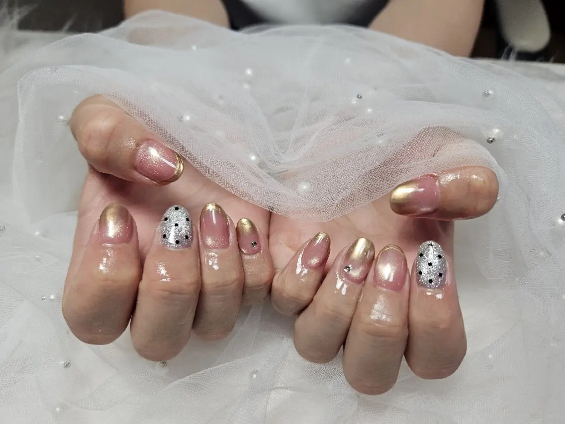 ネイル e_nail🍀自宅 サロン八潮eri☆　のネイルデザイン