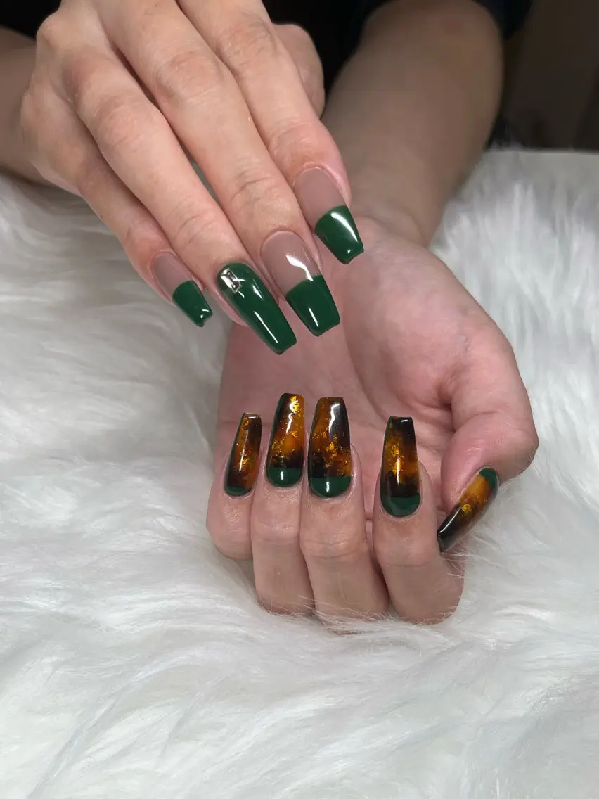 ネイル ハンドネイル なんば7nail YUZUHAのネイルデザイン