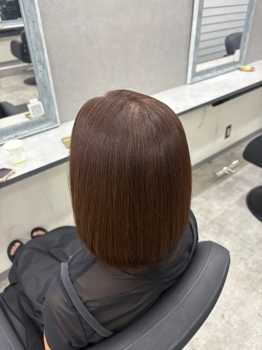 縮毛矯正+2STEP トリートメントの写真