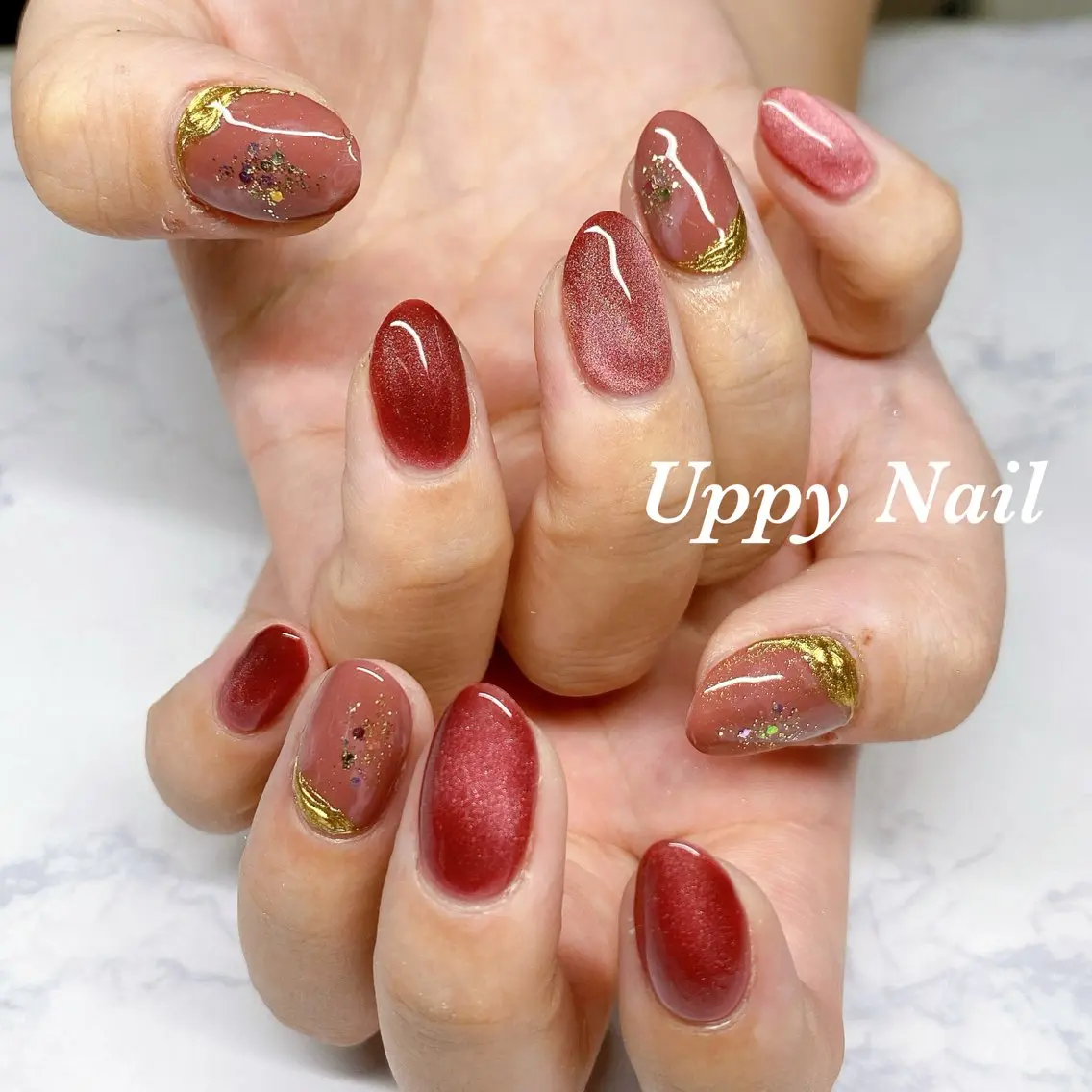 ネイル ハンドネイル Uppy Nail ukyoのネイルデザイン