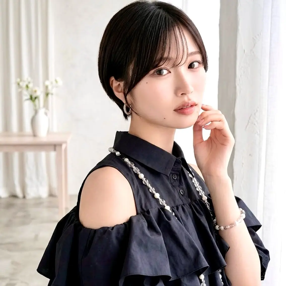 ショート 髪質改善/艶カラー /光吉洋平のヘアスタイル