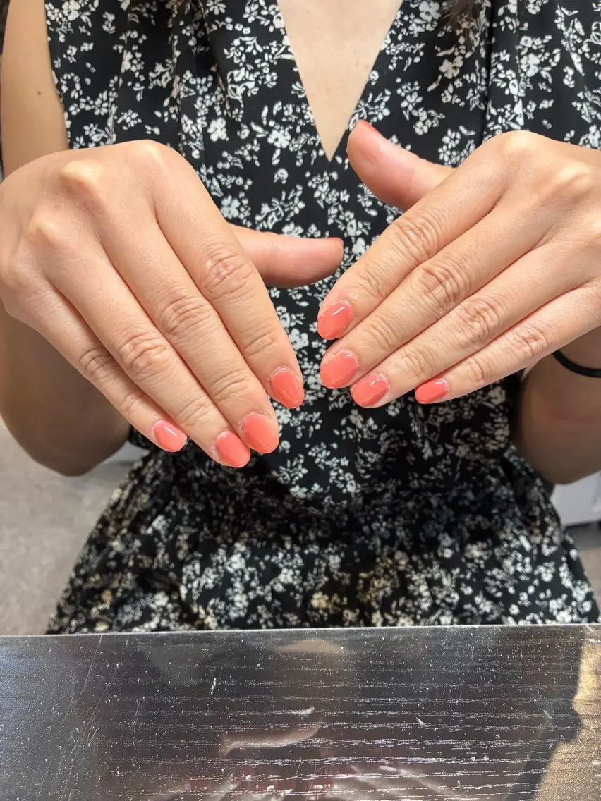 ネイル ワンカラーネイル ハンドネイル Sango 🎀のネイルデザイン